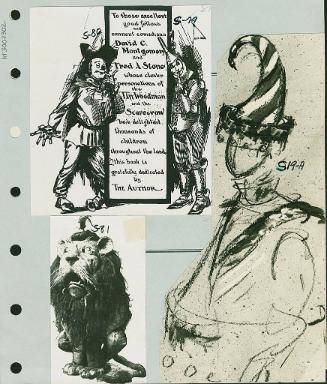 Scarecrow, Tin Man and Lion