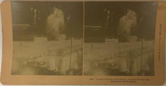 8250. Grand display of fireworks, evening of July 4th, Columbian Exposition