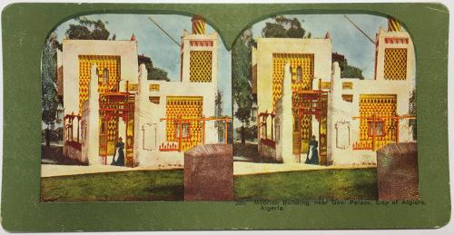280. Moorish Buildig, near Gov. Palace, City of Algiers, Algeria.