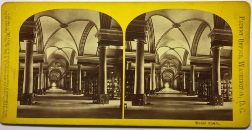 Model Room. Patent Office, Washington, D.C.
