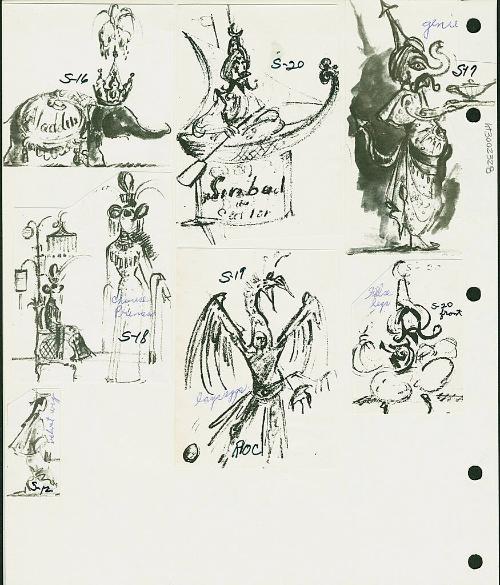 Aladdin and Sinbad Characters