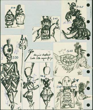 Ali Baba and Mother Goose Characters