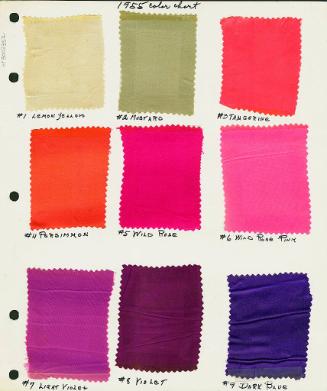 Swatch Color Chart