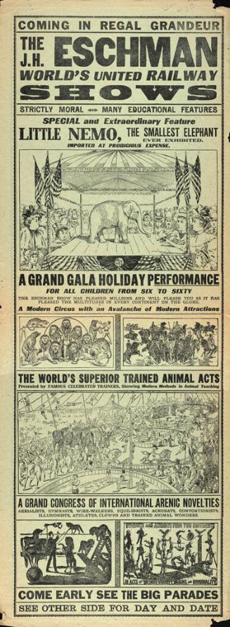 The J.H. Eschman World's United Railway Shows: 39th Annual Tour