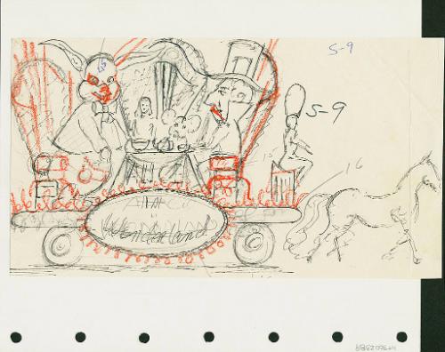 English Court--Alice in Wonderland Float
