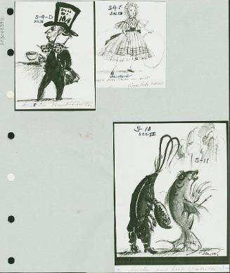 English Court--Mad Hatter, Dancers and Fish & Lobster Quadrille