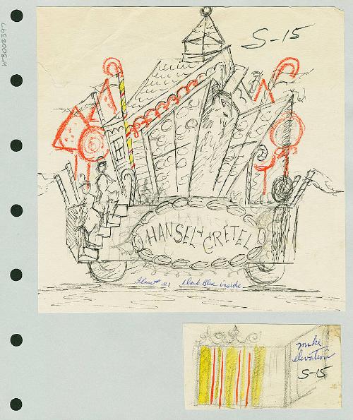 German Court--Hansel and Gretel Float
