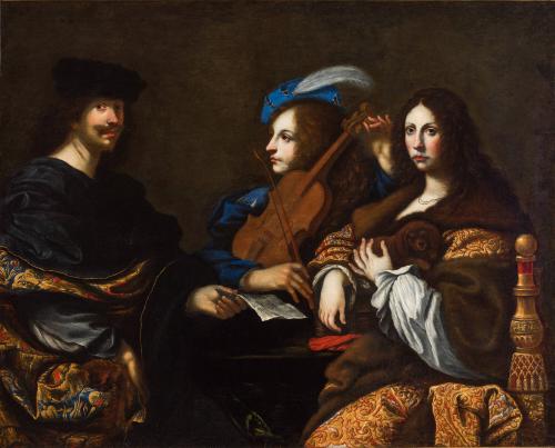 Concert with a Self-Portrait of the Artist