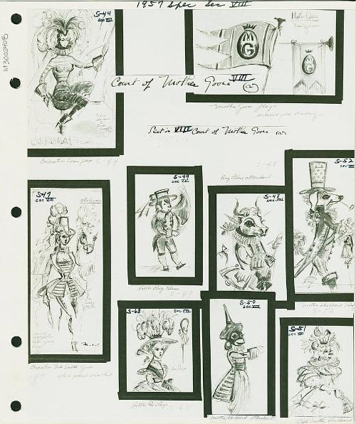 Court of Mother Goose Characters