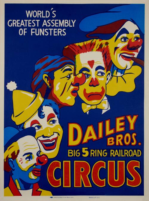 Dailey Bros. Big 5 Ring Railroad Circus: Clowns