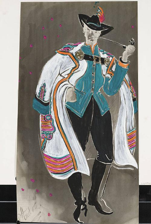 Man's Costume with Cape