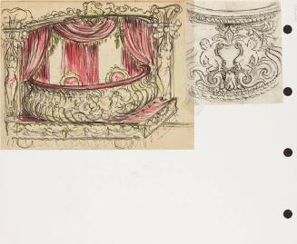 Fountain Cherubs and Theater Box