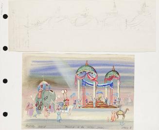 Arabian Nights--Procession to the Sultan's Throne