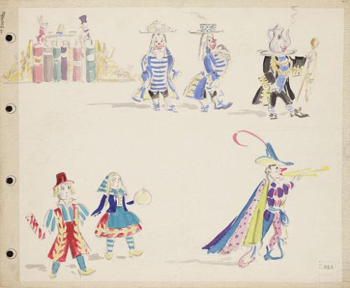 Pied Piper and Tea Party Characters