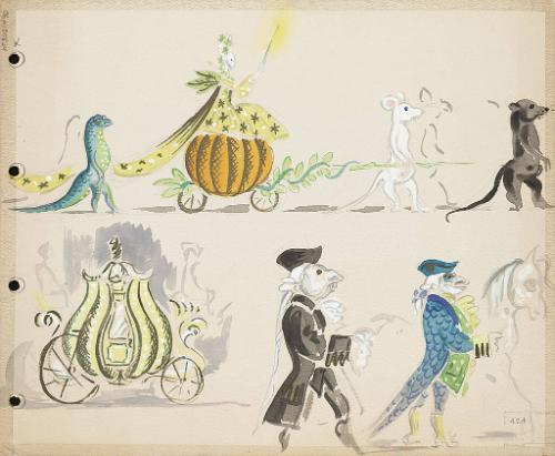 Cinderella's Coach and Coachmen