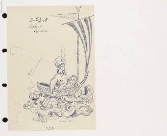 Elephant with Sinbad's Ship
