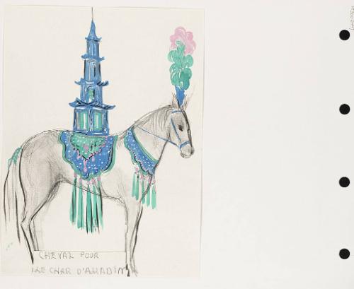 Le Cheval pour le Char d'Aladdin