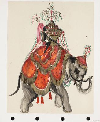 Elephant with Vase