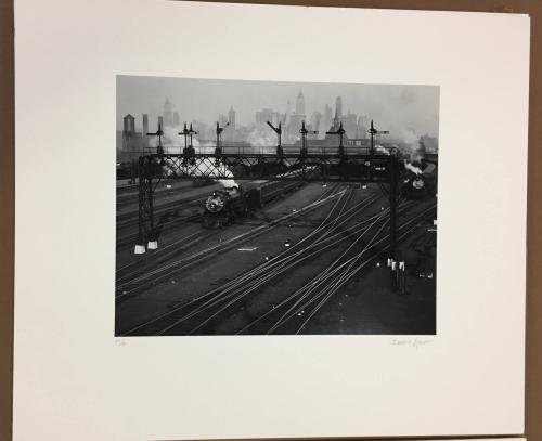 Hoboken Railroad Yards, Looking Towards Manhattan