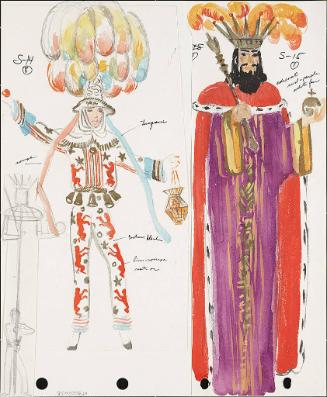 Attendant and King Puppet