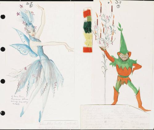 Cancan Dancer and Dwarf