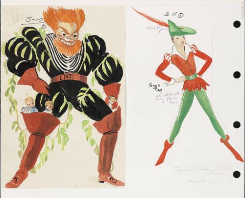 Giant and Peter Pan