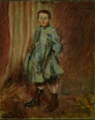 Portrait d'un jeune garçon de la famille Candel