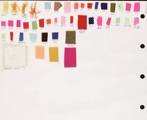 Swatch Sheet