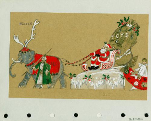 Elephant for Winter Float