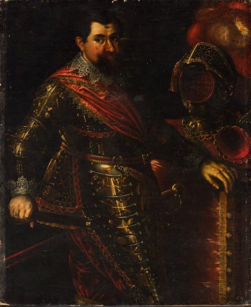 Portrait of an Officer in Armor