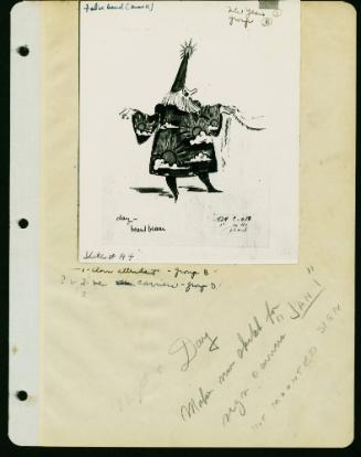 Group B - Drawing A4 - Clown Attendant AND Group D - Drawing A4 - 2 Carriers (men)