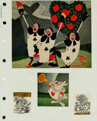 Cards from Alice in Wonderland