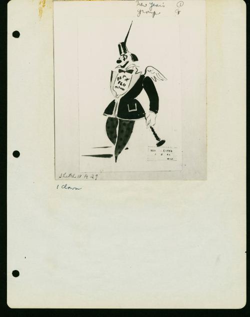 Group G - Drawing A29 - 1 Clown