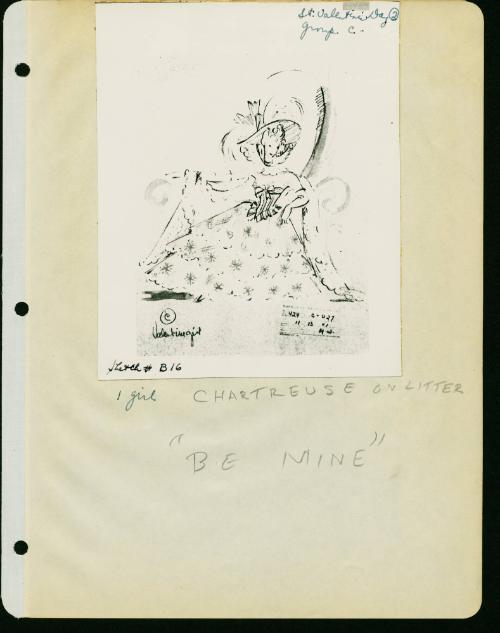 Group C - Drawing B16 - 1 Girl