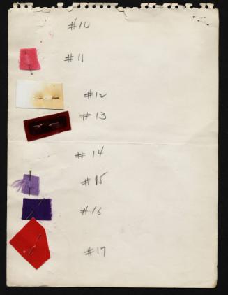 Swatches #10 - #17