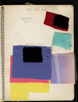 Swatches for Manege:  Banner Girls and Carriages