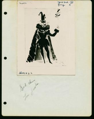 Group A - Drawing D2 - 1 King's Fool (Clown)