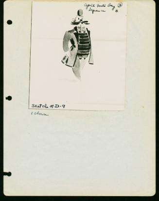 Group B - Drawing D9 - 1 Clown (Cigar)
