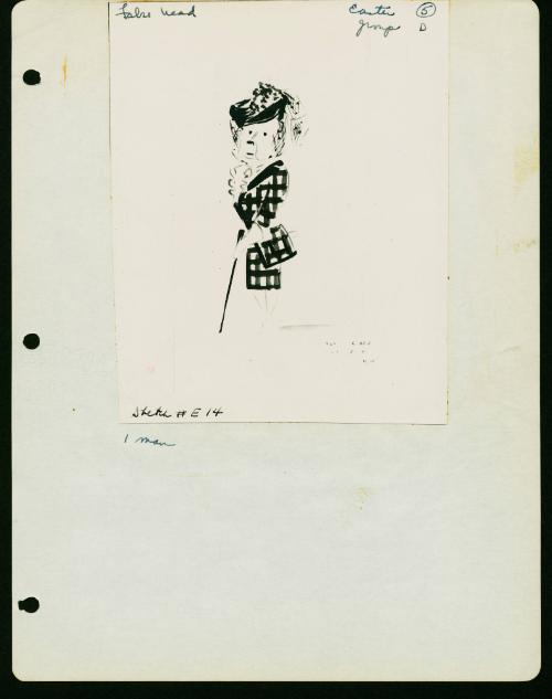Group D - Drawing E14 - Mrs. Dog (1 Man)