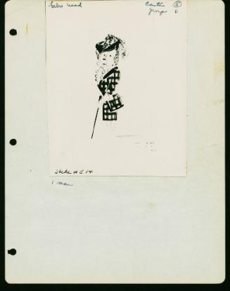 Group D - Drawing E14 - Mrs. Dog (1 Man)