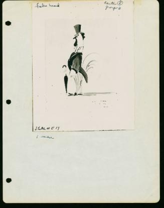 Group D - Drawing E17 - Mr. Hen (1 Man)