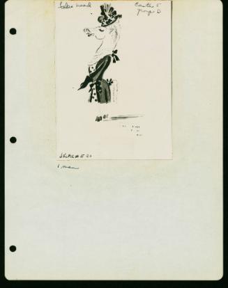 Group D - Drawing E20 - Mrs. Horse (1 Man)