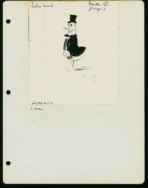Group D - Drawing E21 - Mr. Duck (1 Man)