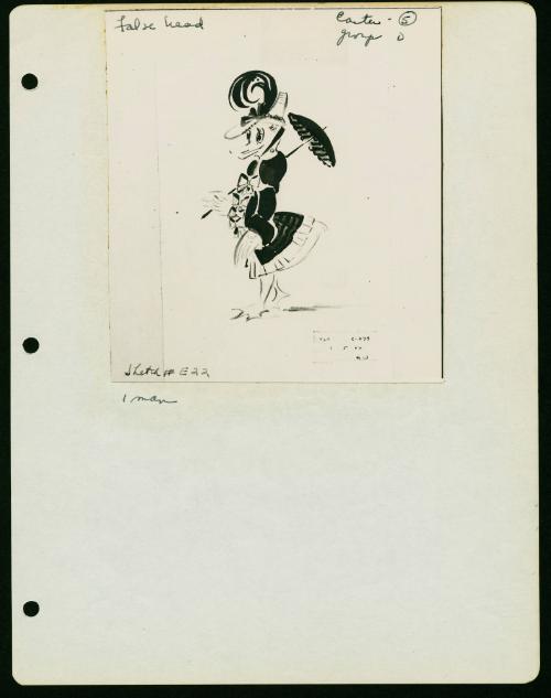 Group D - Drawing E22 - Mrs. Duck (1 Man)