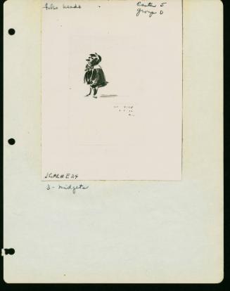 Group D - Drawing E24 - 3 Boy Chicks (Midgets)