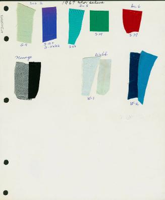 Swatch Sheet