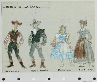 Farmer, Uncle Henry, Dorothy, Aunt Em