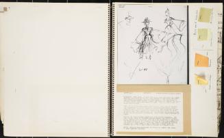 Sketches and Swatches for Easter Girl Dancers