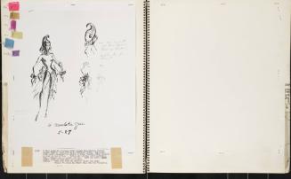 Sketches and Swatches for Acrobatic Girl Dancers