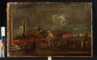 Venice-The Piazzetta Towards S. Giorgio Maggiore